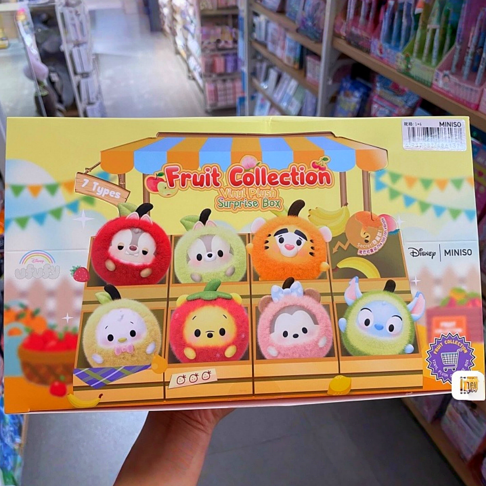 Model Kit For Girls - Disney Ufufy Fruit Collection Vinyl Plush