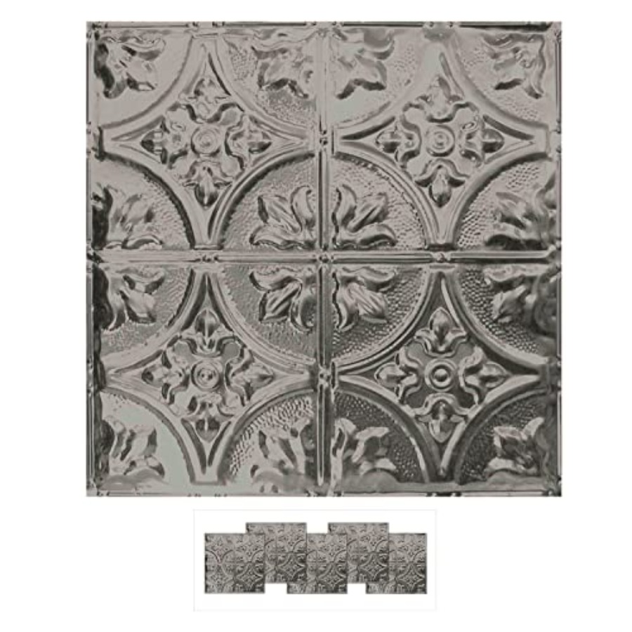 Model Kit Xà Nữ - 5-Pack Kit] Nail-Up Metal Tiles in