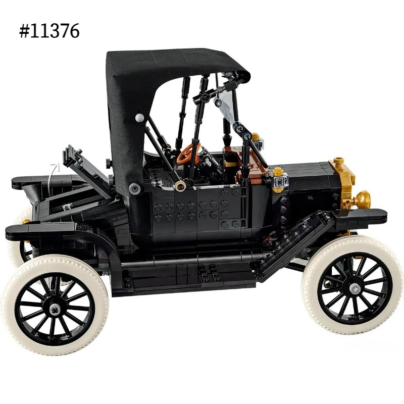 Model Kit Vintage - 1060pcs Vintage Model T Car 11376