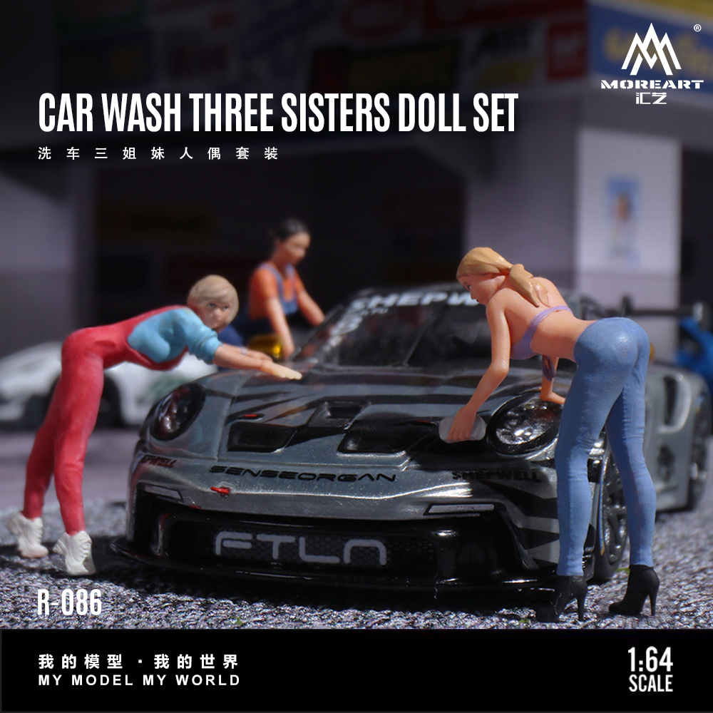 Model Kit Resin - More Art 1:64 Three Sisters Car