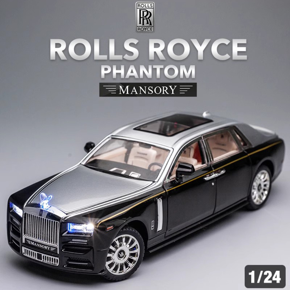 Model Kit Lamborghini - 1/24 Rolls Royce Phantom Diecast Toy