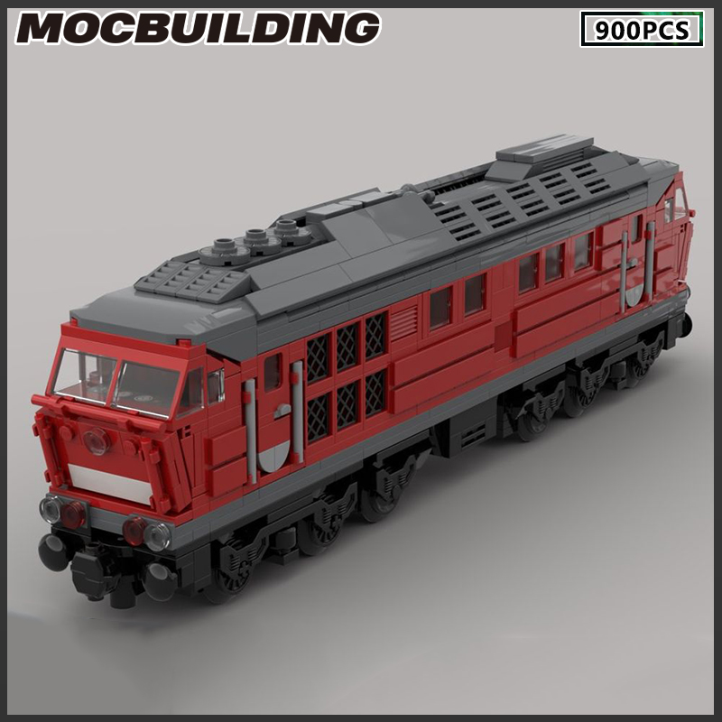 Model Kit Train - Train MOC Building Blocks DIY Bricks