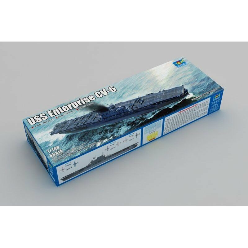 Model Kit Uss Enterprise - Trumpeter 06708 1/700 USS Enterprise CV-6