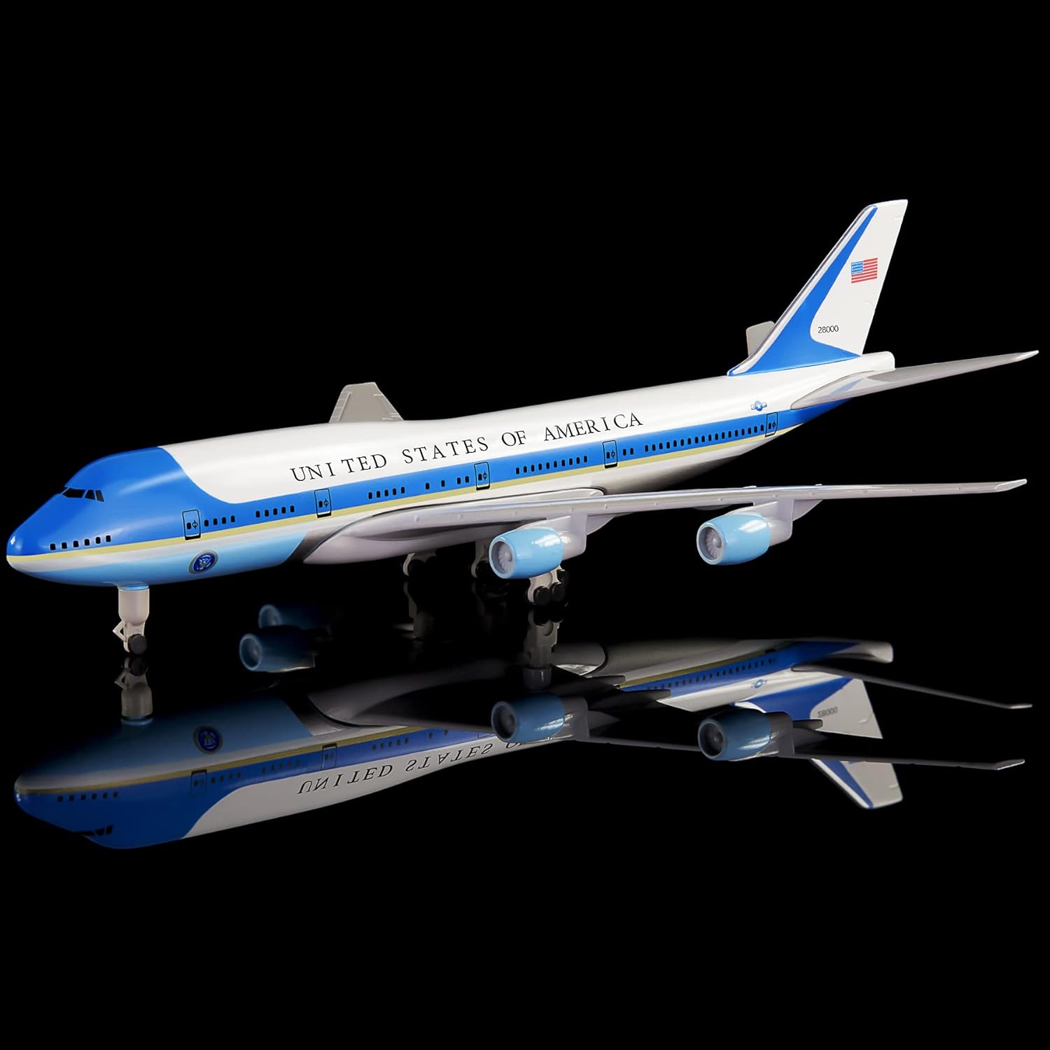 Model Kit Planes - 1/300 Scale Air Force One B747