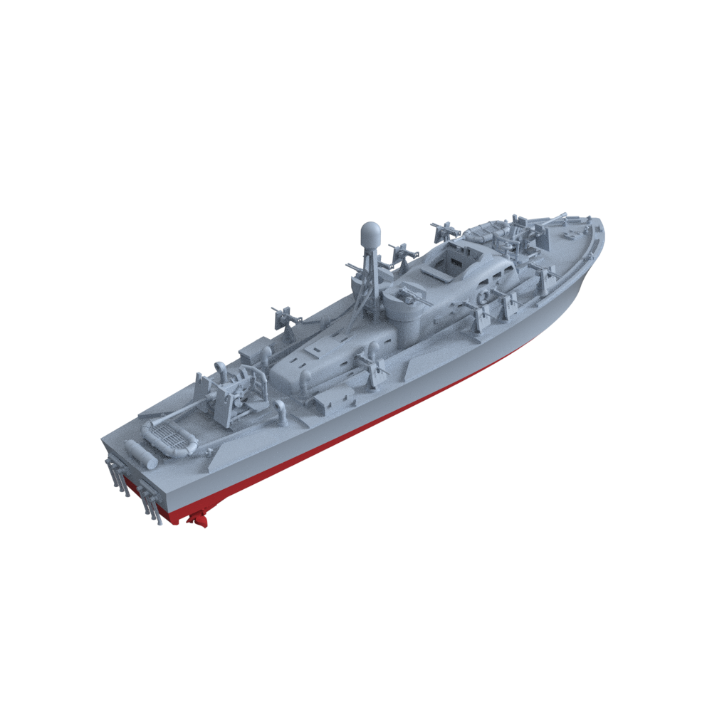 Model Kit Uss Enterprise - USS Elco 77-Foot PT Boa PT-59