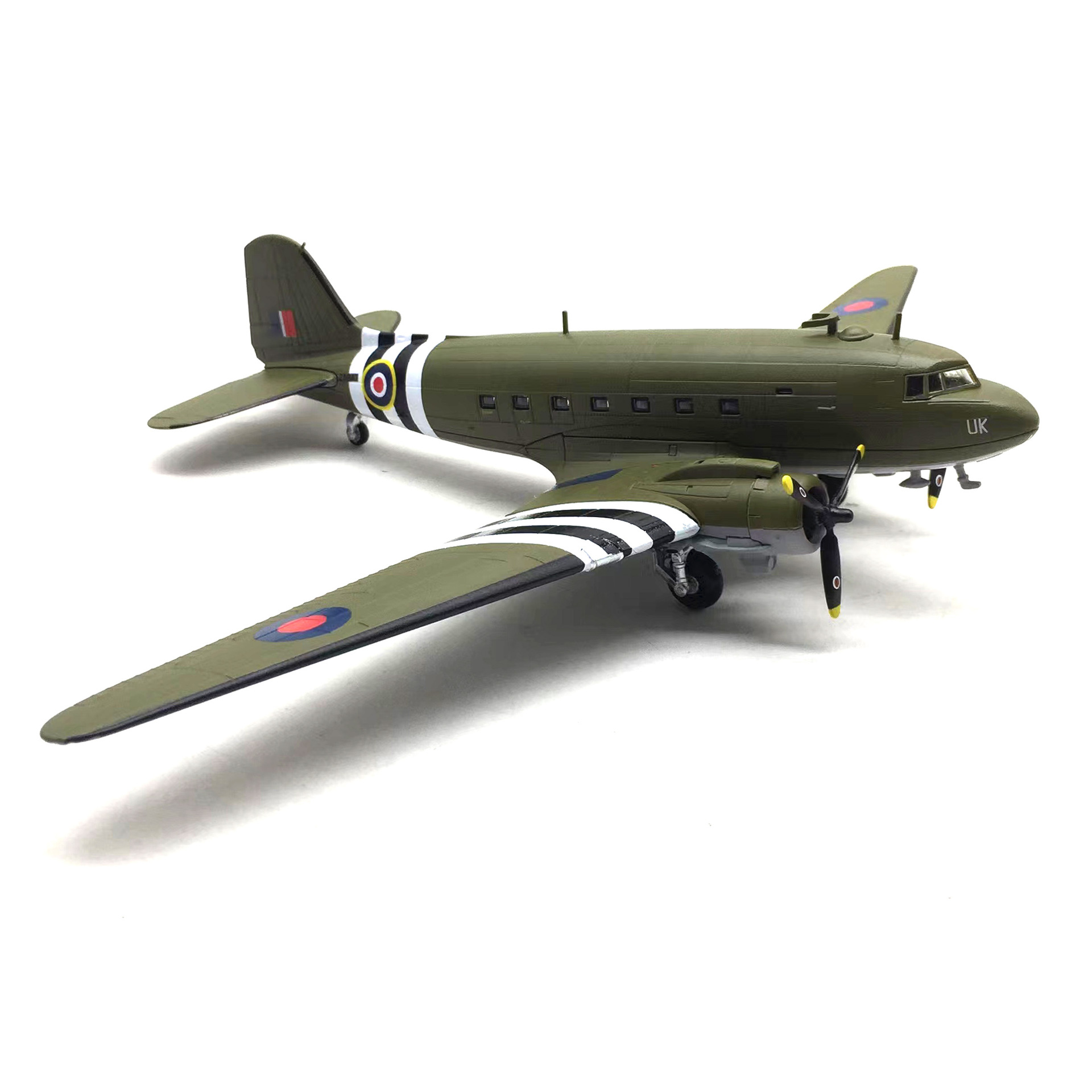 Model Kit Planes - Scale 1/100 Model Diecast Alloy C-47