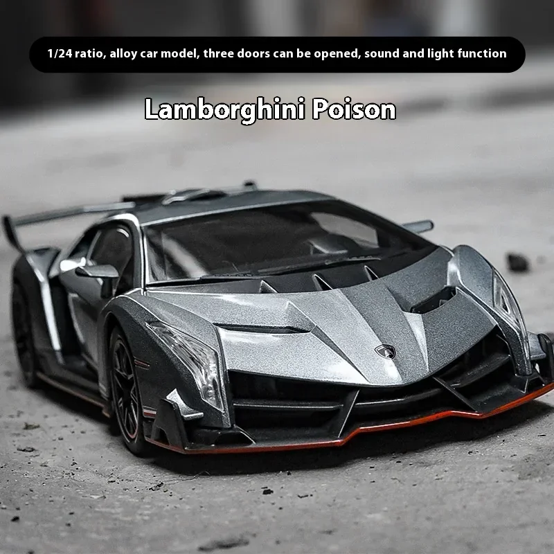 1:24 Lamborghini Poison Veneno - Model Kit Lamborghini ulasan dan harga