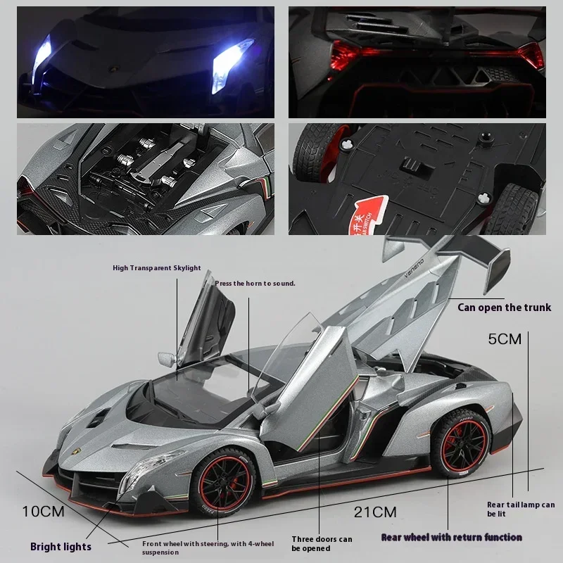 1:24 Lamborghini Poison Veneno - Model Kit Lamborghini ulasan dan harga