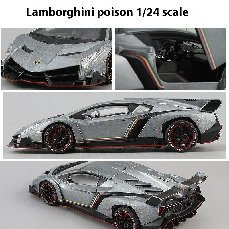 1:24 Lamborghini Poison Veneno - Model Kit Lamborghini ulasan dan harga