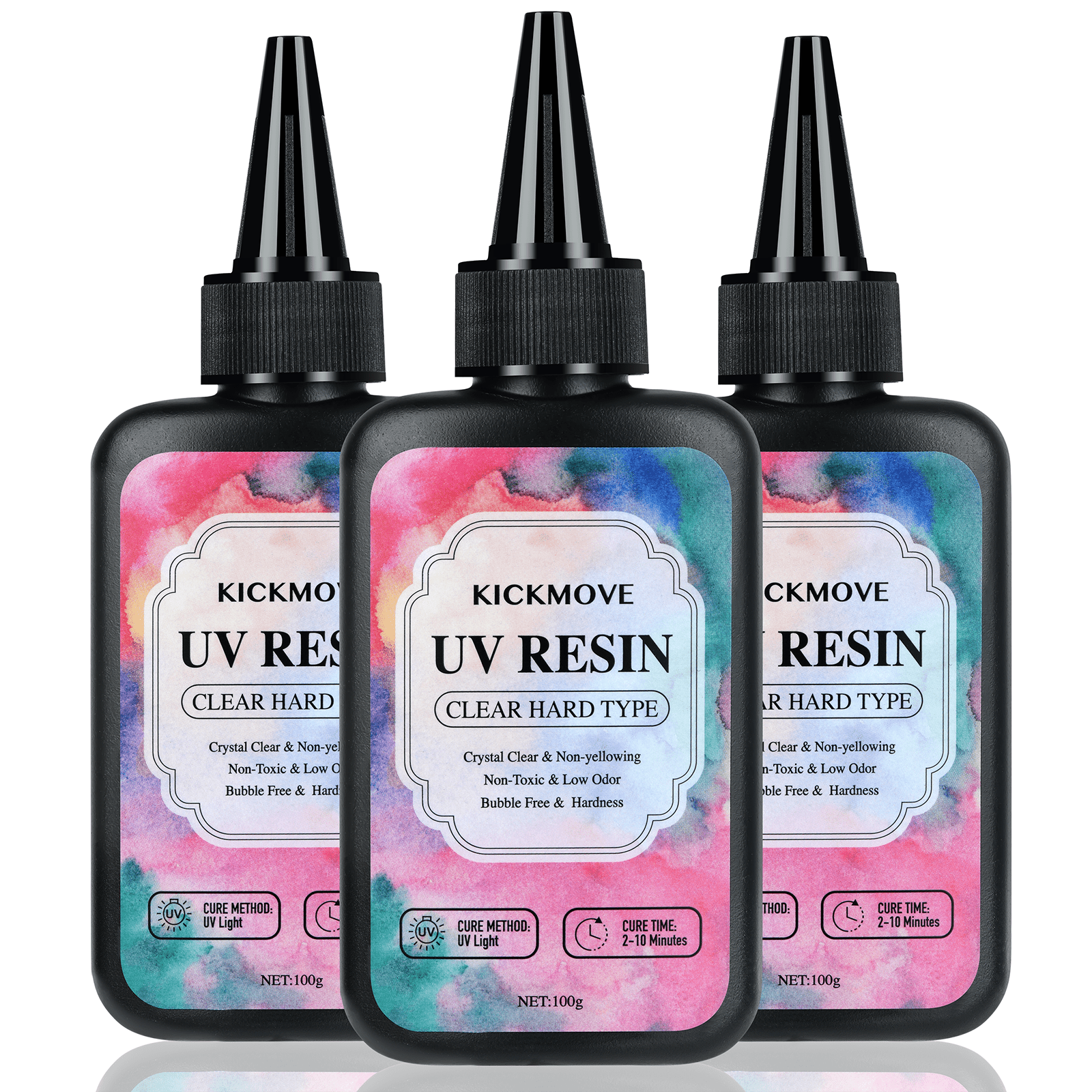 300g UV Resin Clear,Hard,Upgra - Model Kit Resin ulasan dan harga