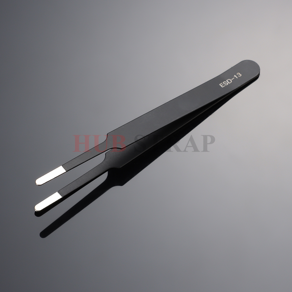 6pcs Anti-Static Stainless Ste - Model Kit Tweezers ulasan dan harga