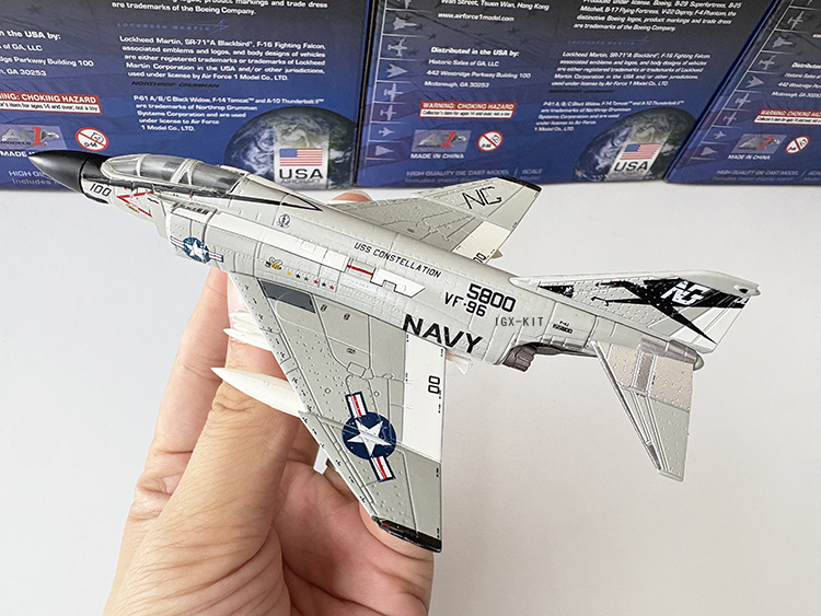 1/144 Scale US F-4 Phantom II  - Model Kit Planes ulasan dan harga