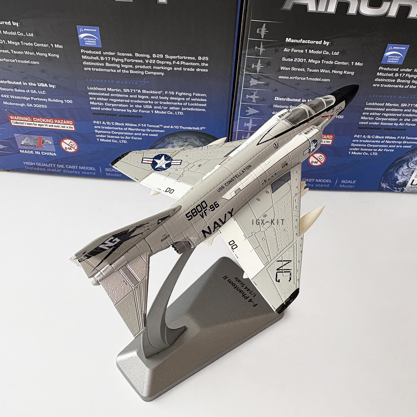 1/144 Scale US F-4 Phantom II  - Model Kit Planes ulasan dan harga