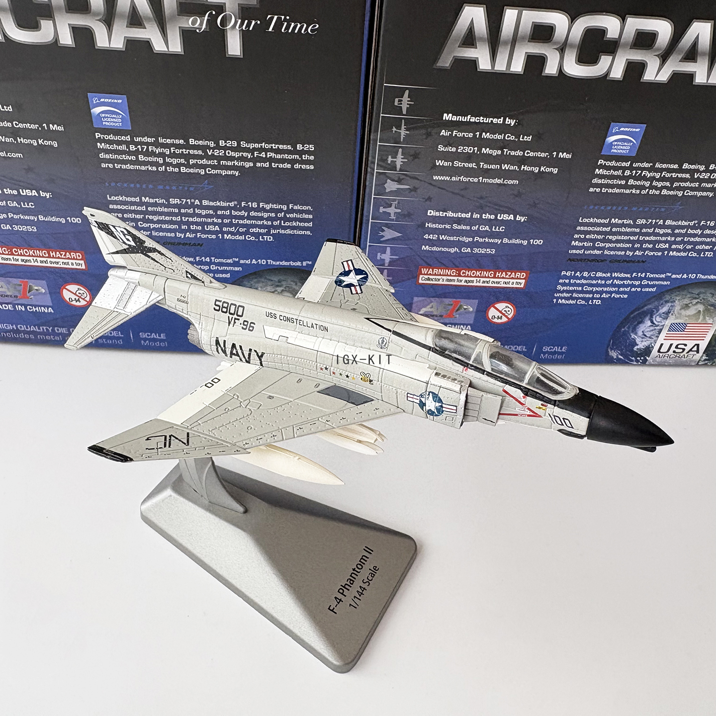 1/144 Scale US F-4 Phantom II  - Model Kit Planes ulasan dan harga