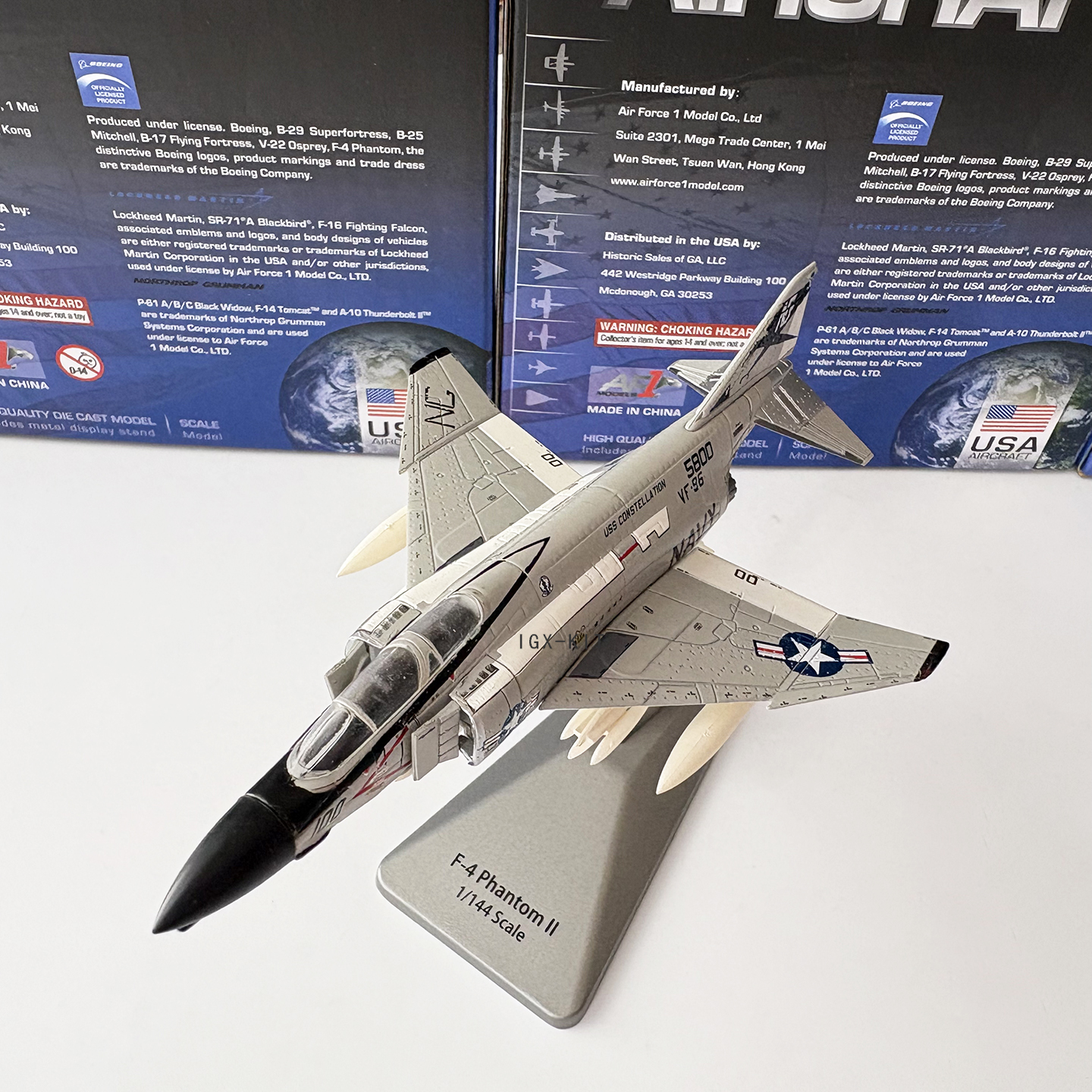 1/144 Scale US F-4 Phantom II  - Model Kit Planes ulasan dan harga