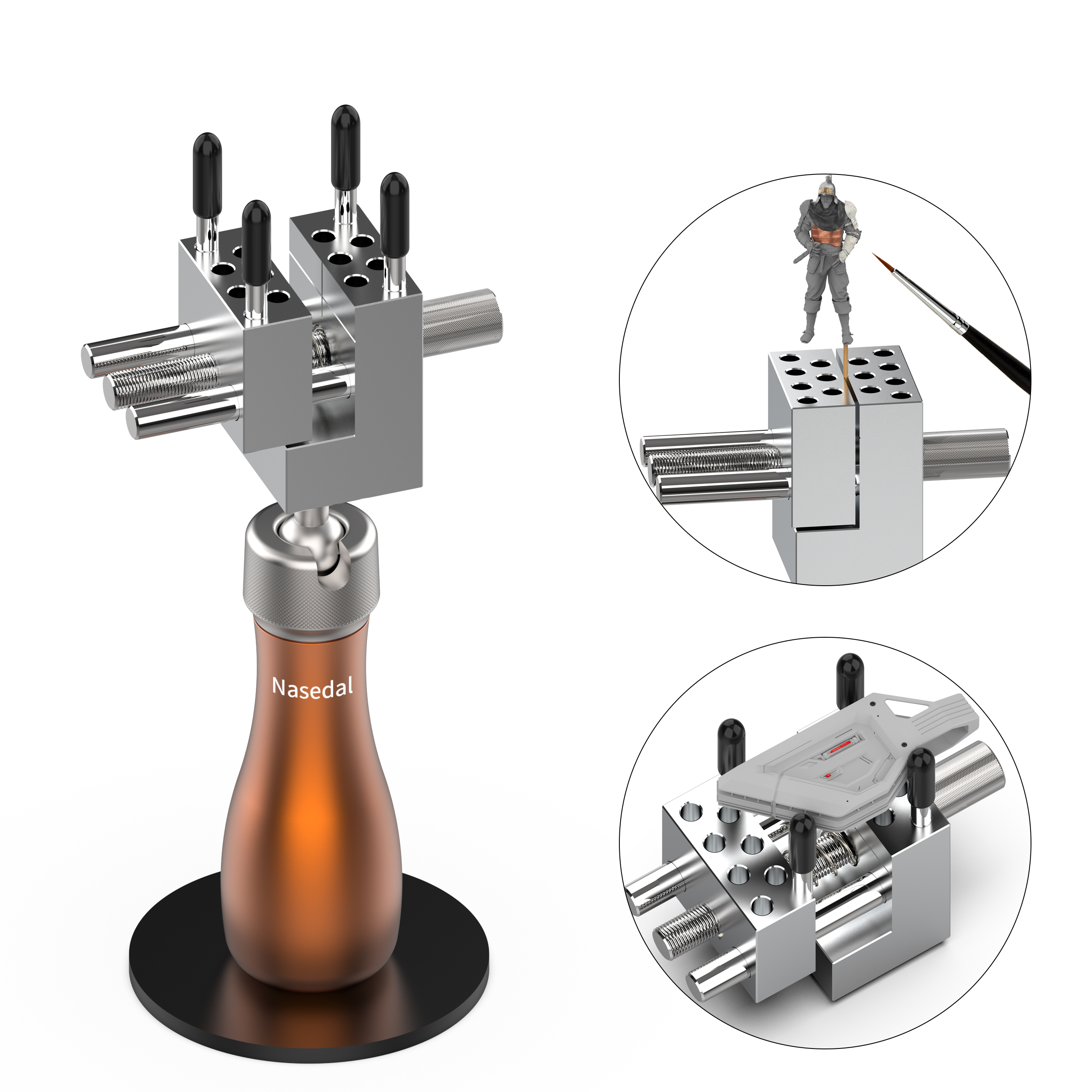 Nasedal Handheld Mini Vise Por - Model Kit Perfect Grade ulasan dan harga