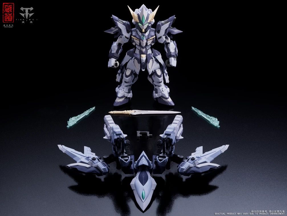 In Stock Zangdao Mode Sd Tianf - Gundam Model Mg ulasan dan harga
