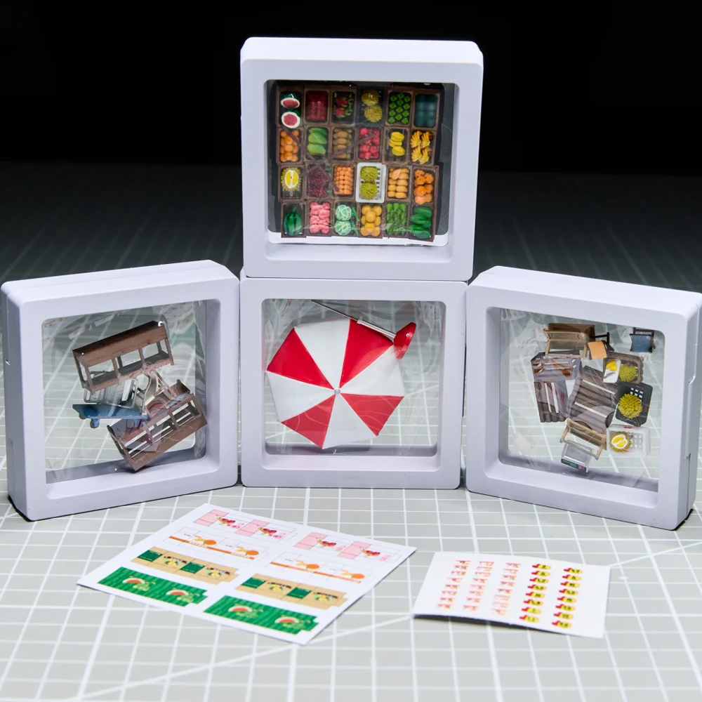 Kicarmod 1/64 Fruit Stand Mode - Model Kit Resin ulasan dan harga