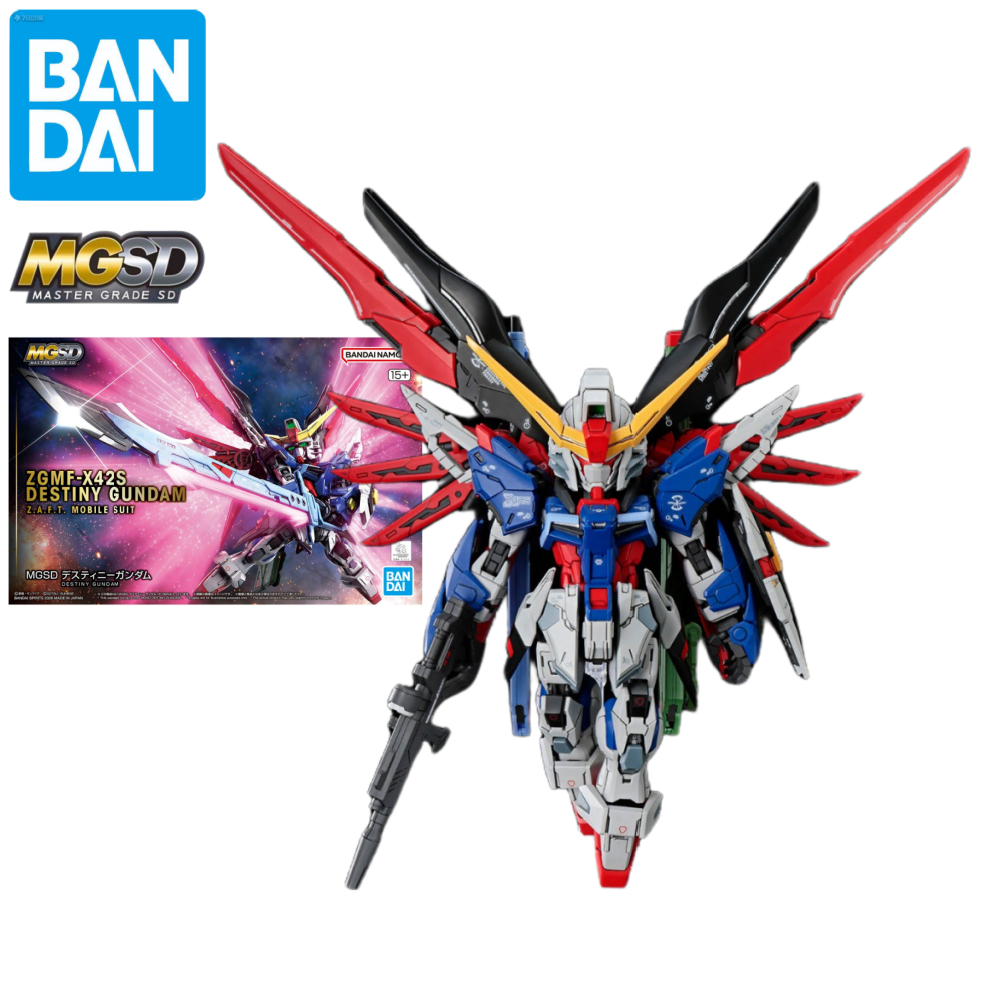 Bandai MGSD DESTINY GUNDAM/GUN - Gundam Model Mg ulasan dan harga
