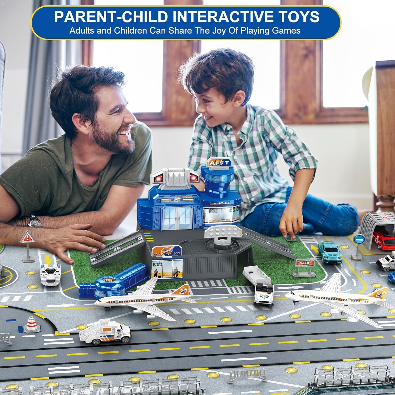 Children's Airport Scene Toy S - Model Kit Planes ulasan dan harga