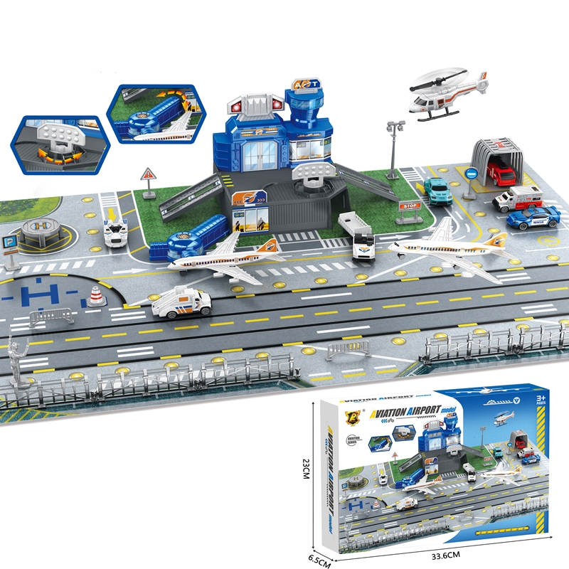 Children's Airport Scene Toy S - Model Kit Planes ulasan dan harga