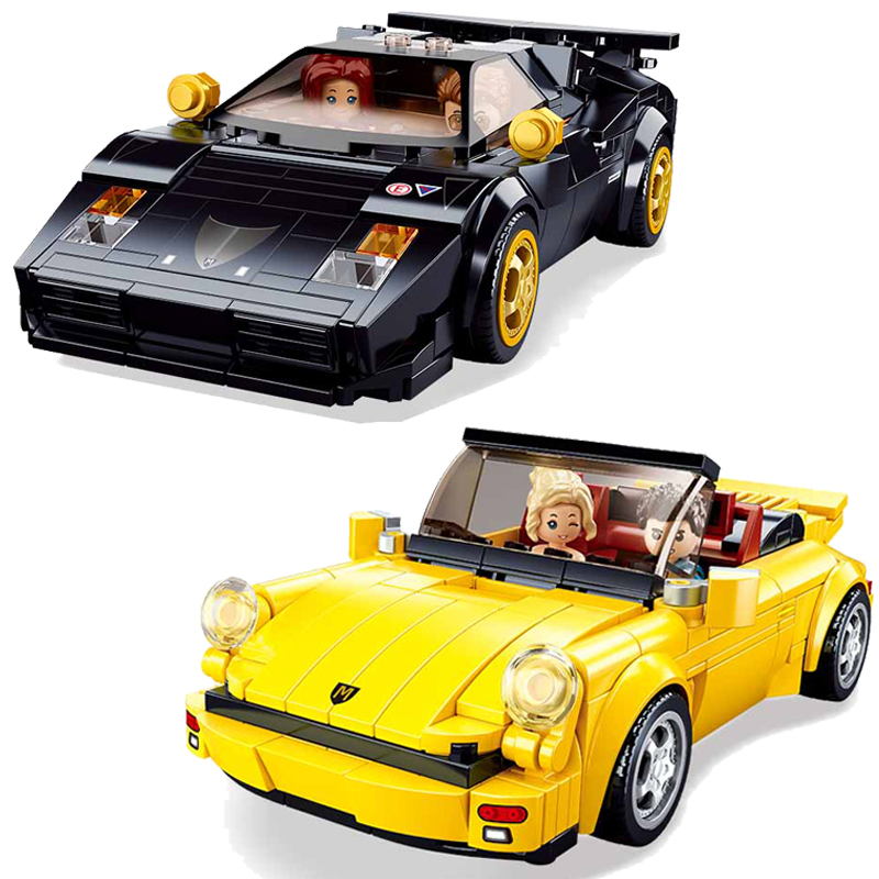 Sluban Retro Technical Lamborg - Model Kit Lamborghini ulasan dan harga