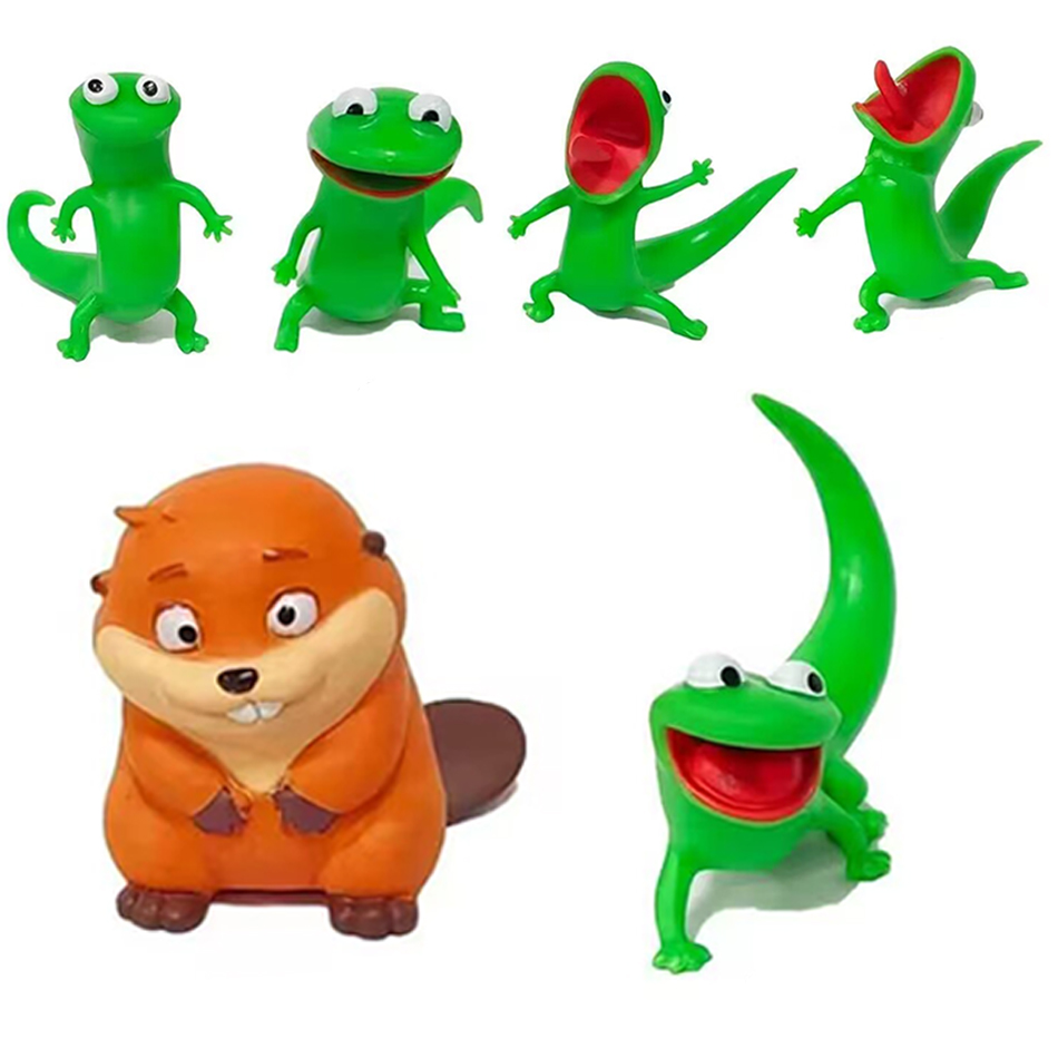 Green Lizard TOM Hoppers Anime - Model Kit Lizard ulasan dan harga