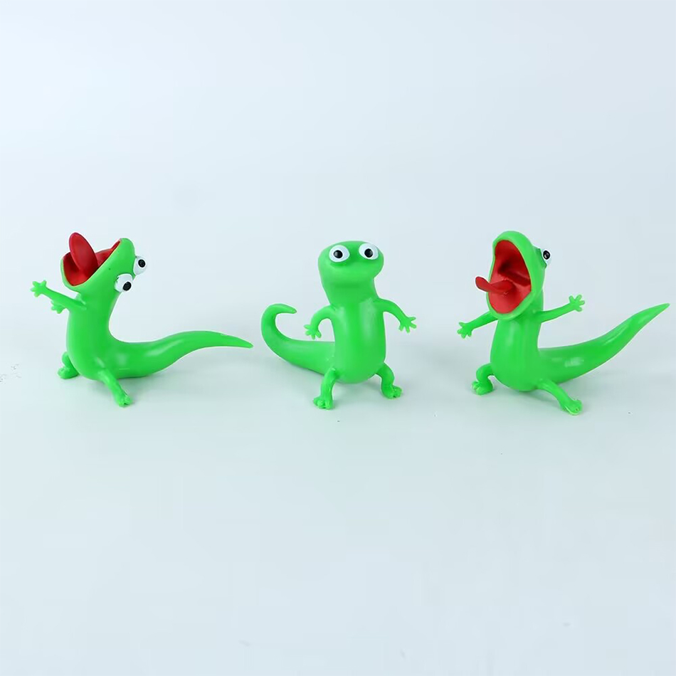 Green Lizard TOM Hoppers Anime - Model Kit Lizard ulasan dan harga