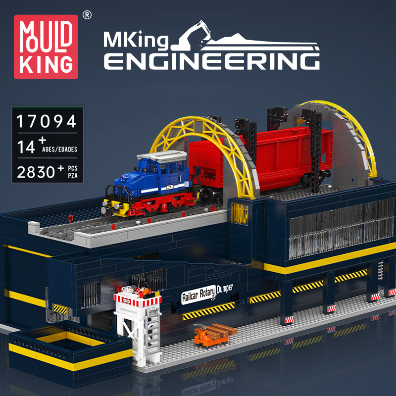 Mould King 17094 Technical Tra - Model Kit Train ulasan dan harga