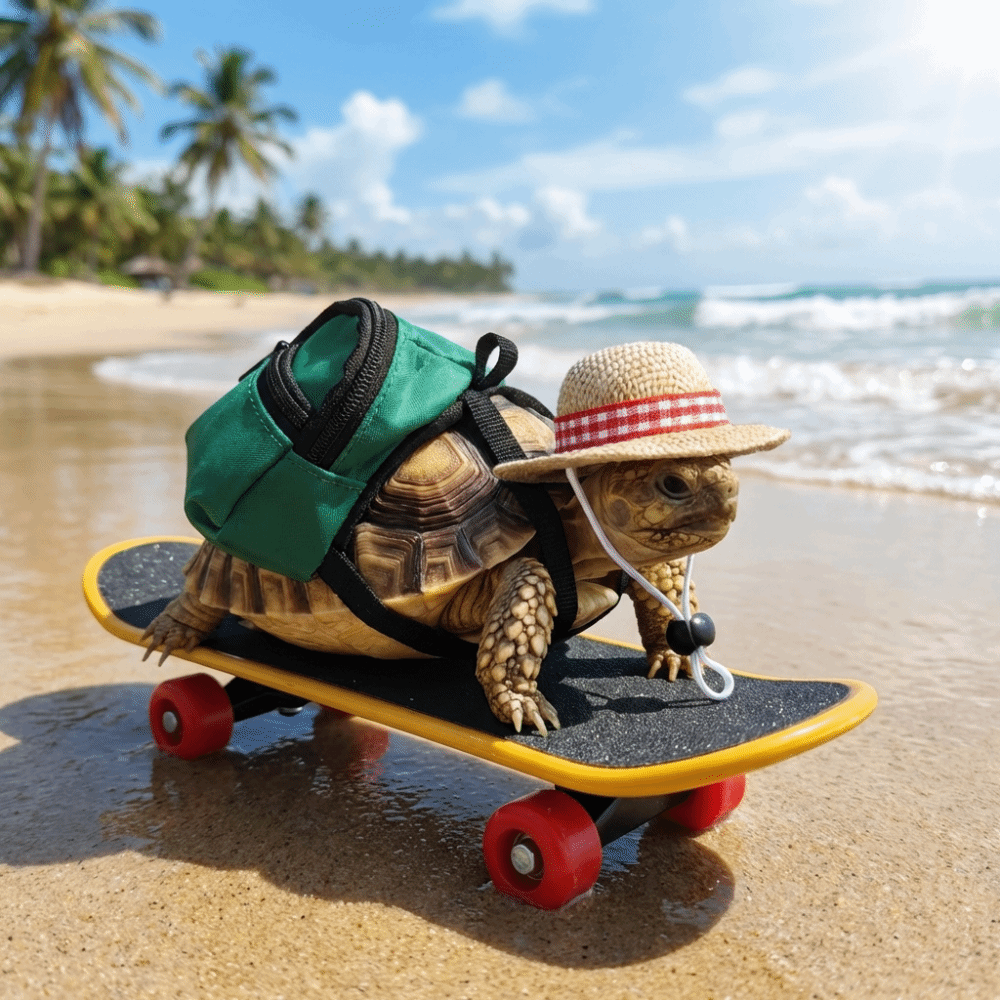 Creative Pet Skateboard Toys S - Model Kit Lizard ulasan dan harga