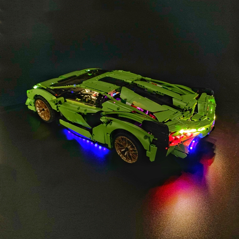 BYB LED Light Kit For 42115 La - Model Kit Lamborghini ulasan dan harga