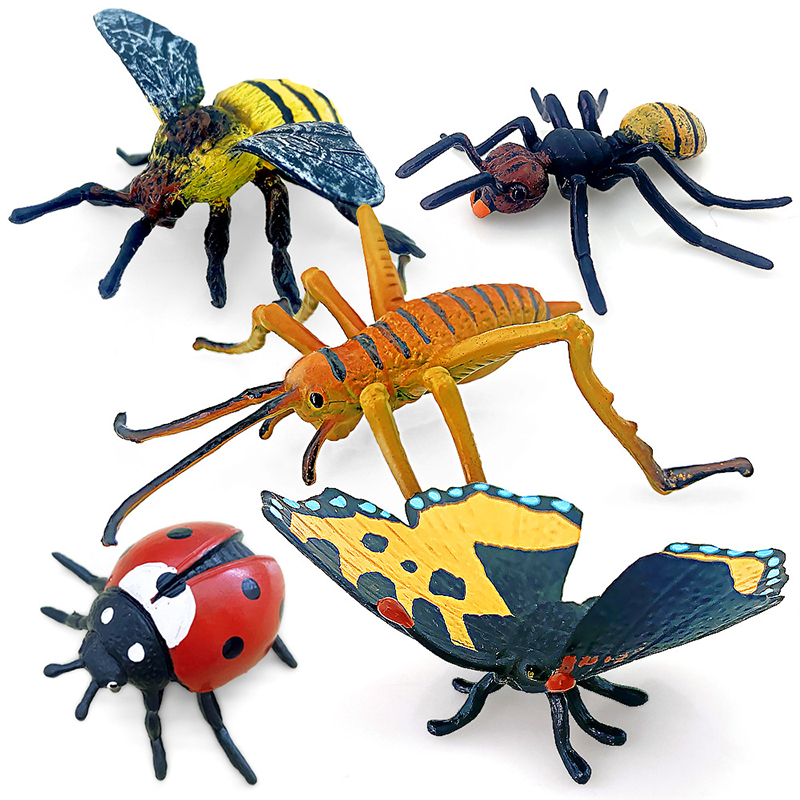 12pcs Wild Insect Animals Mode - Model Kit Lizard ulasan dan harga
