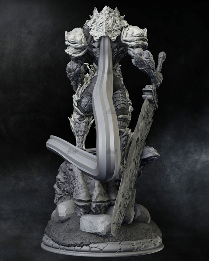 75mm / 100mm Resin Model Kits  - Model Kit Lizard ulasan dan harga
