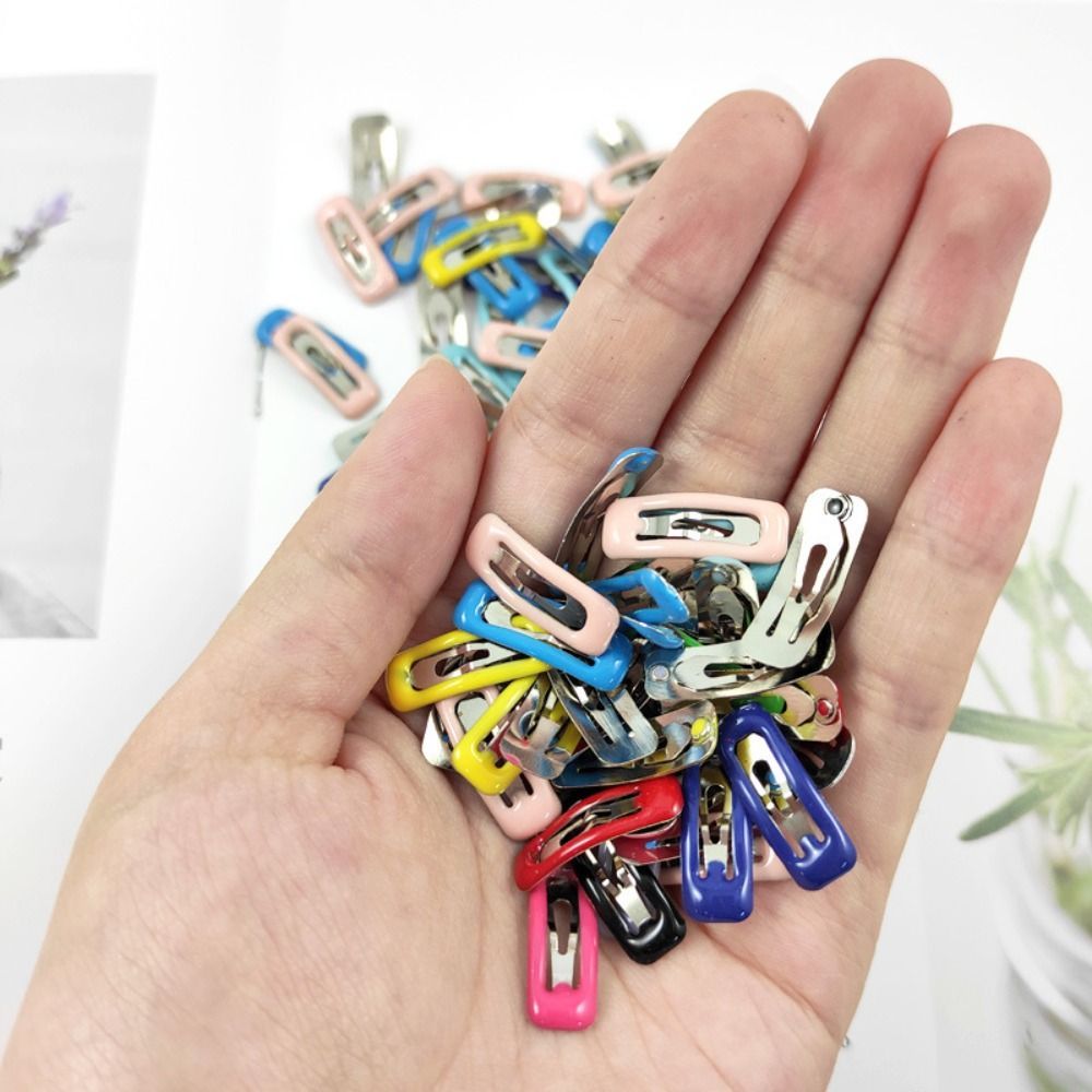 10Pcs/set Side Clip 2cm Mini C - Metallic Paint Set ulasan dan harga