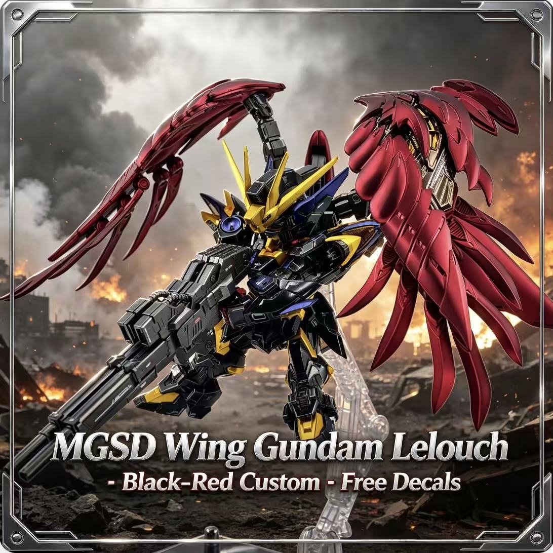 MGSD Wing Lelouch Color Scheme - Gundam Model Mg ulasan dan harga