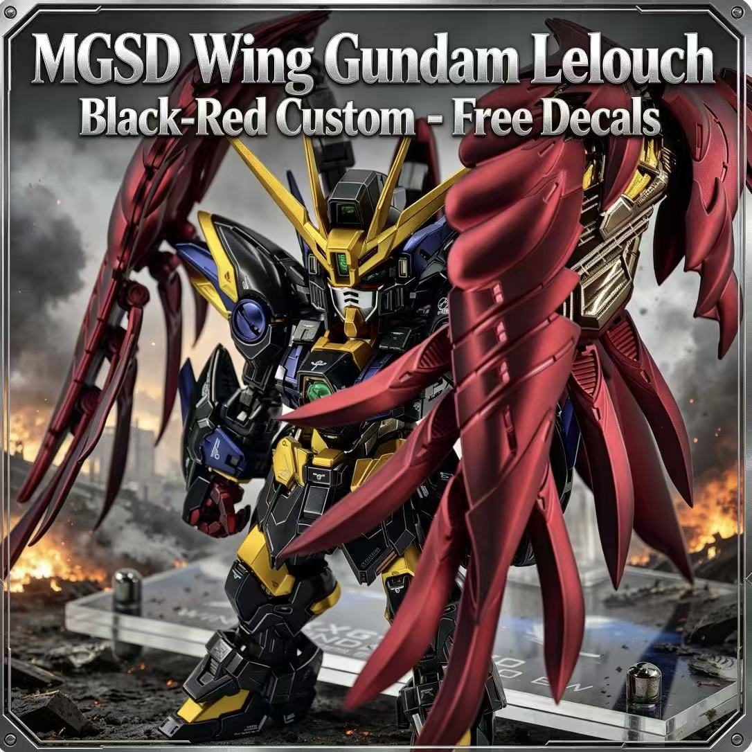 MGSD Wing Lelouch Color Scheme - Gundam Model Mg ulasan dan harga