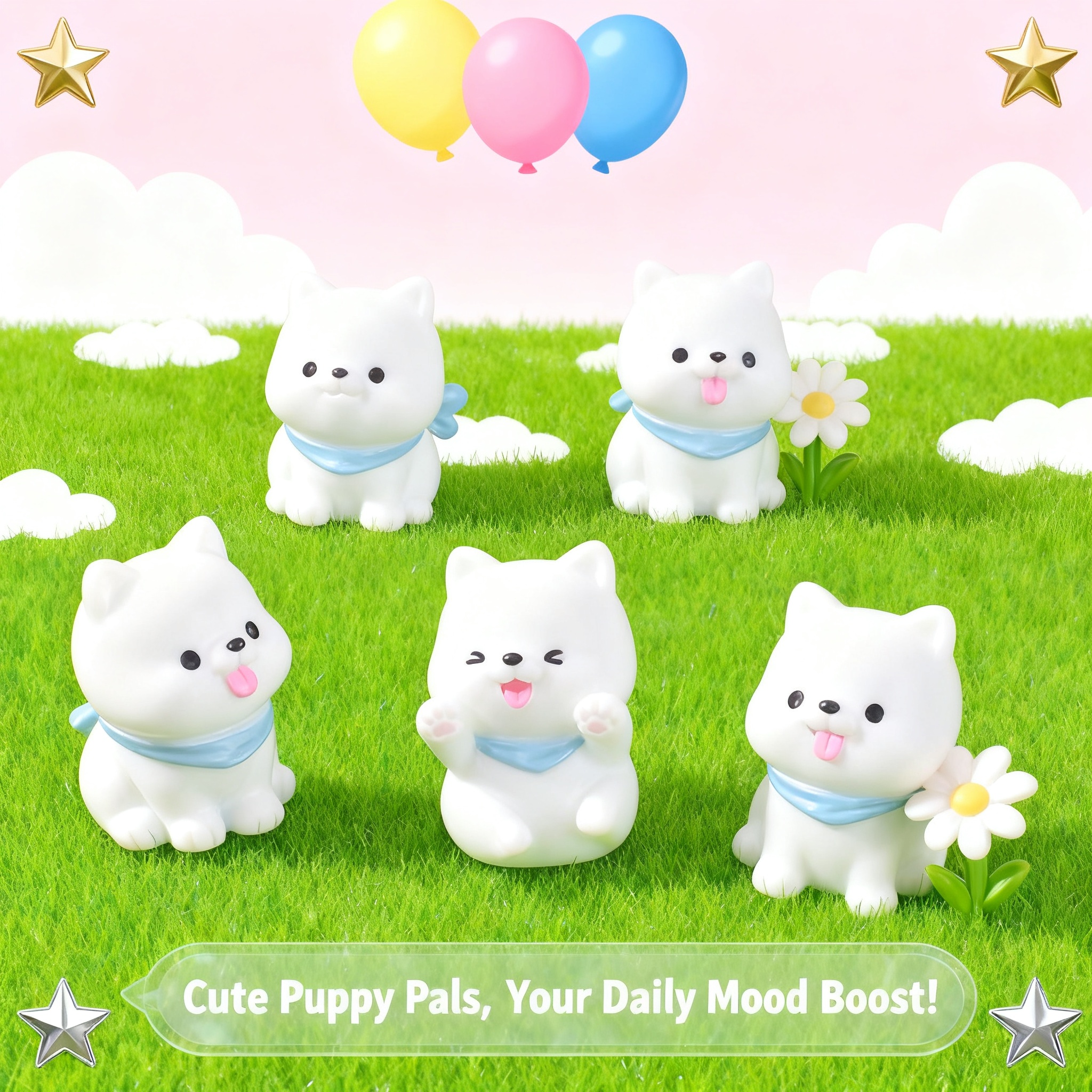 4Pcs Set Cute Cartoon Anime Do - Model Kit Resin ulasan dan harga
