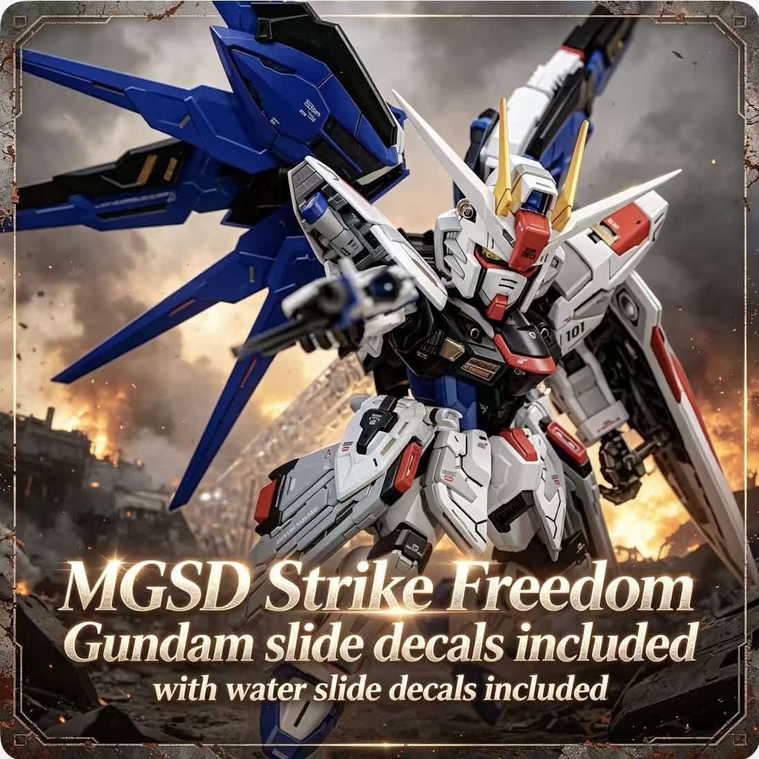 X10A GaogaoMGSD Q-version Stri - Gundam Model Mg ulasan dan harga