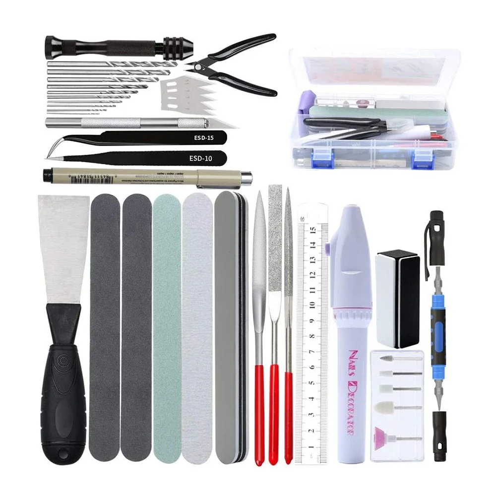 42 in 1 Model Building Tool Se - Model Kit Tweezers ulasan dan harga
