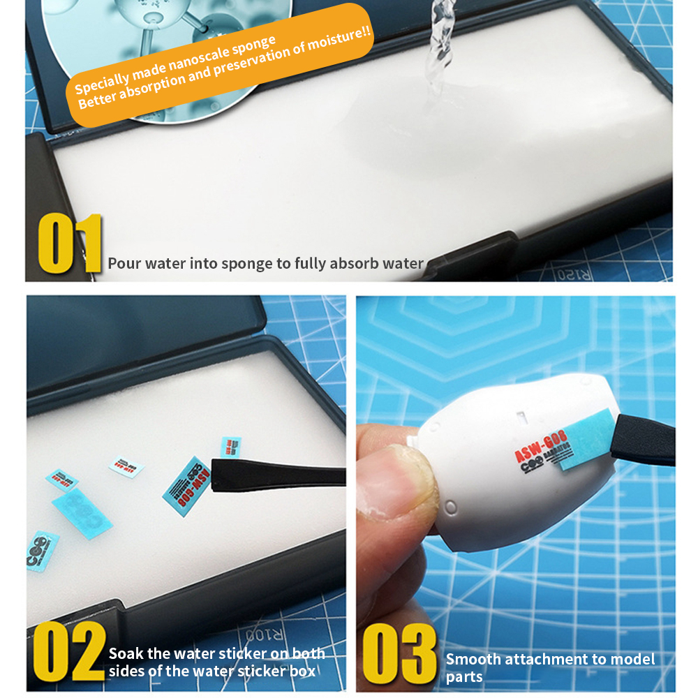 Water Decals Sticker Operated  - Model Kit Tweezers ulasan dan harga
