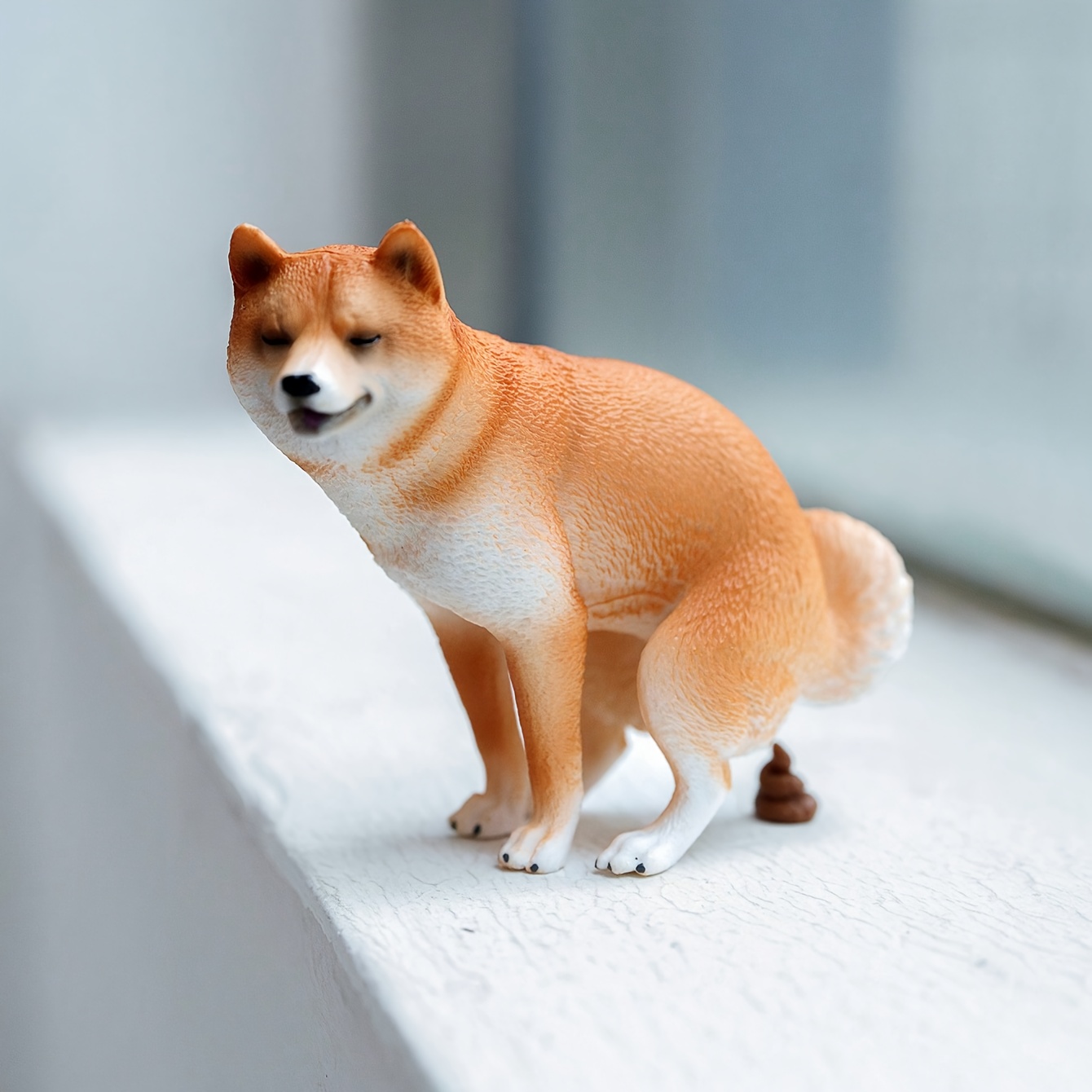 1/6 Scale Funny Shiba Inu Figu - Model Kit Resin ulasan dan harga
