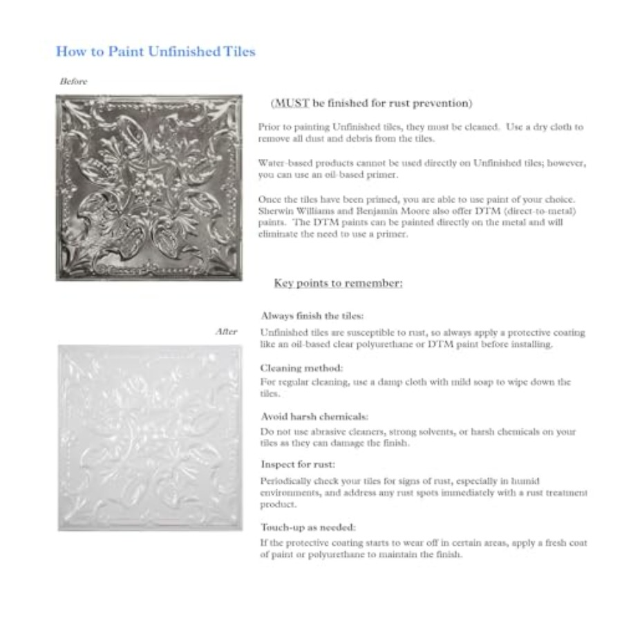 5-Pack Kit] Nail-Up Metal Tile - Model Kit Xà Nữ ulasan dan harga