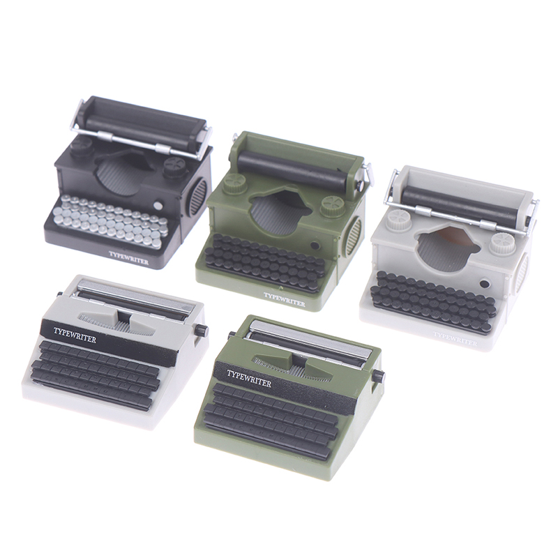 1Pcs Simulation Vintage Typewr - Model Kit Vintage ulasan dan harga