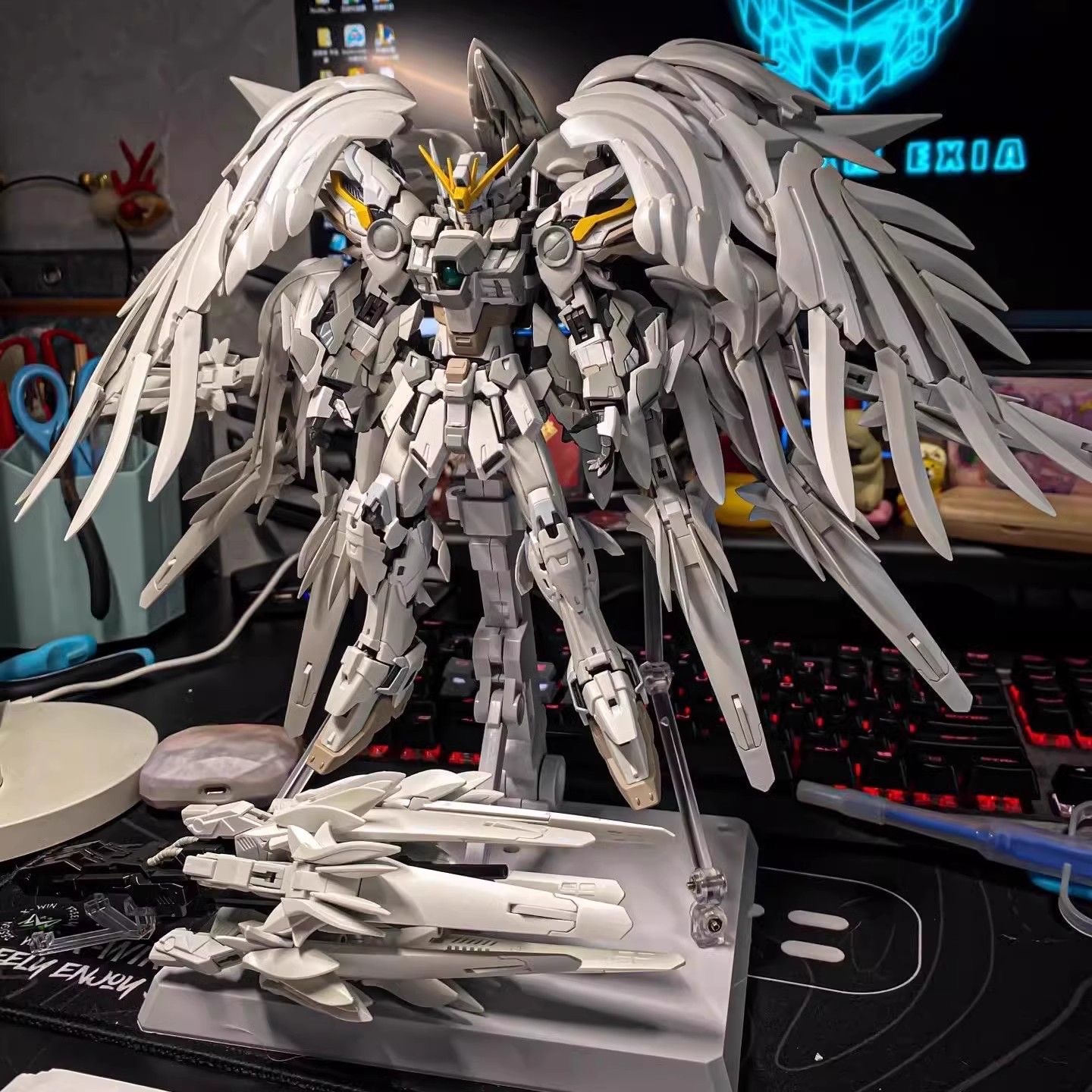 In Stock Daban 8827 Wing Zero  - Gundam Model Mg ulasan dan harga