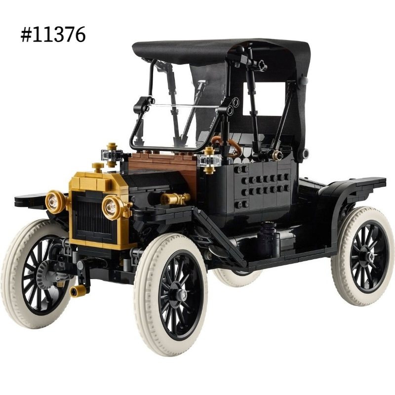 1060pcs Vintage Model T Car 11 - Model Kit Vintage ulasan dan harga