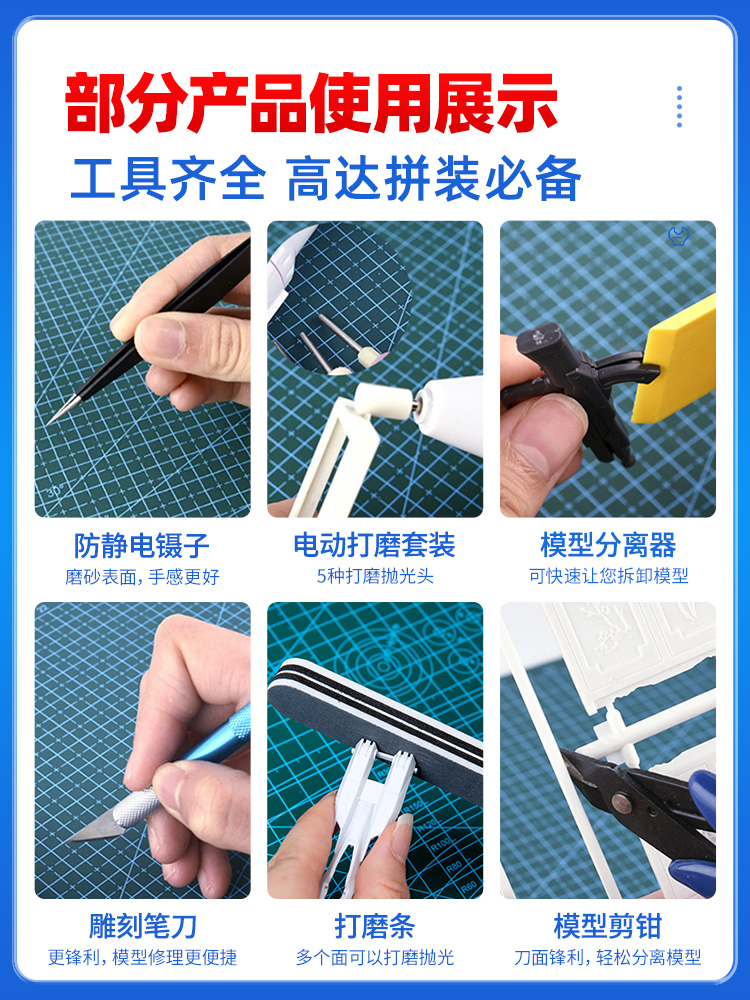 Gundan Model Tool for Modeling - Model Kit Tweezers ulasan dan harga