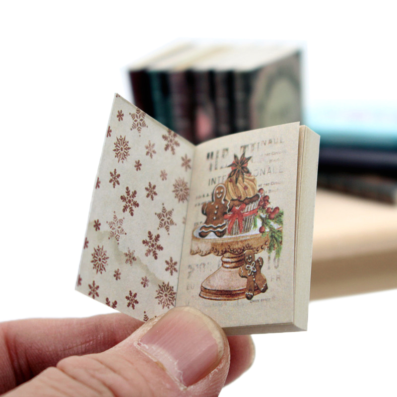 Mini Retro Books Model 10Pcs 1 - Model Kit Vintage ulasan dan harga