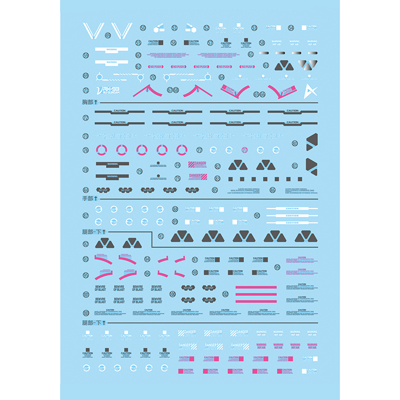 Model Decals Water Slide Decal - Model Kit Decals ulasan dan harga