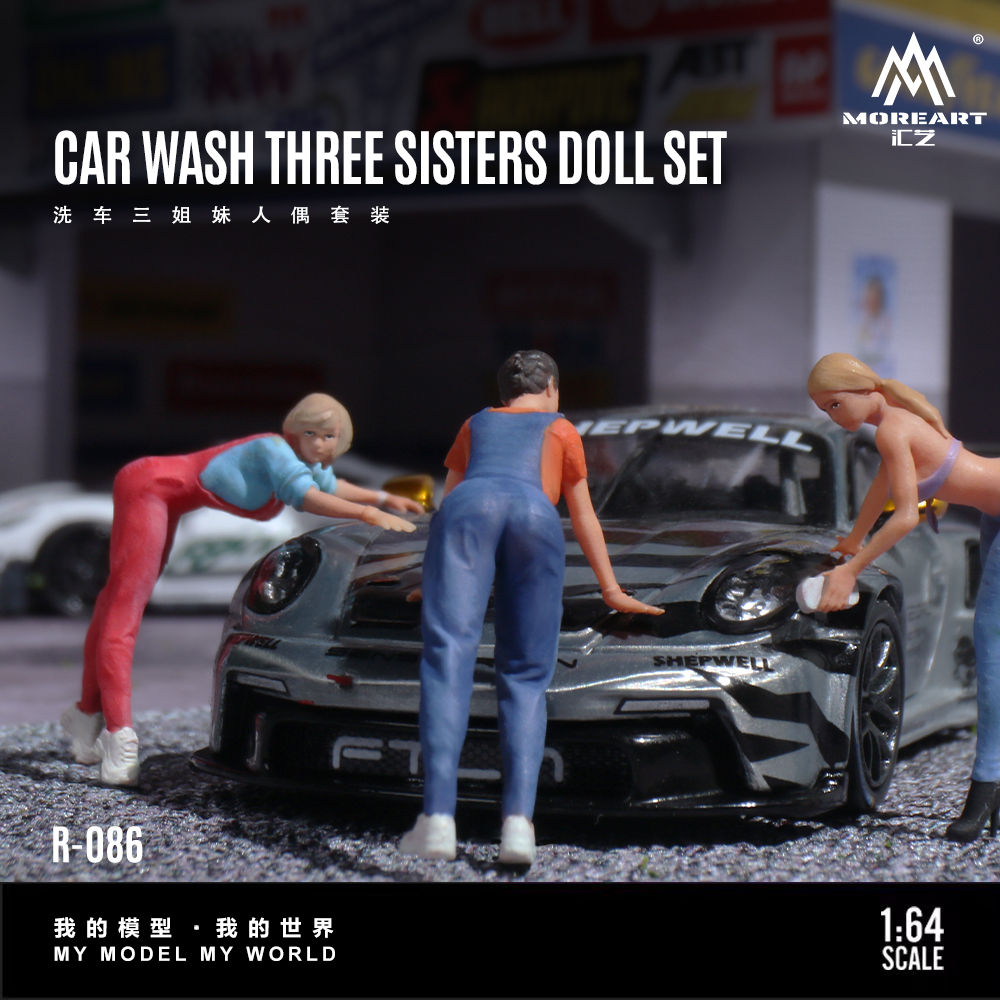 More Art 1:64 Three Sisters Ca - Model Kit Resin ulasan dan harga