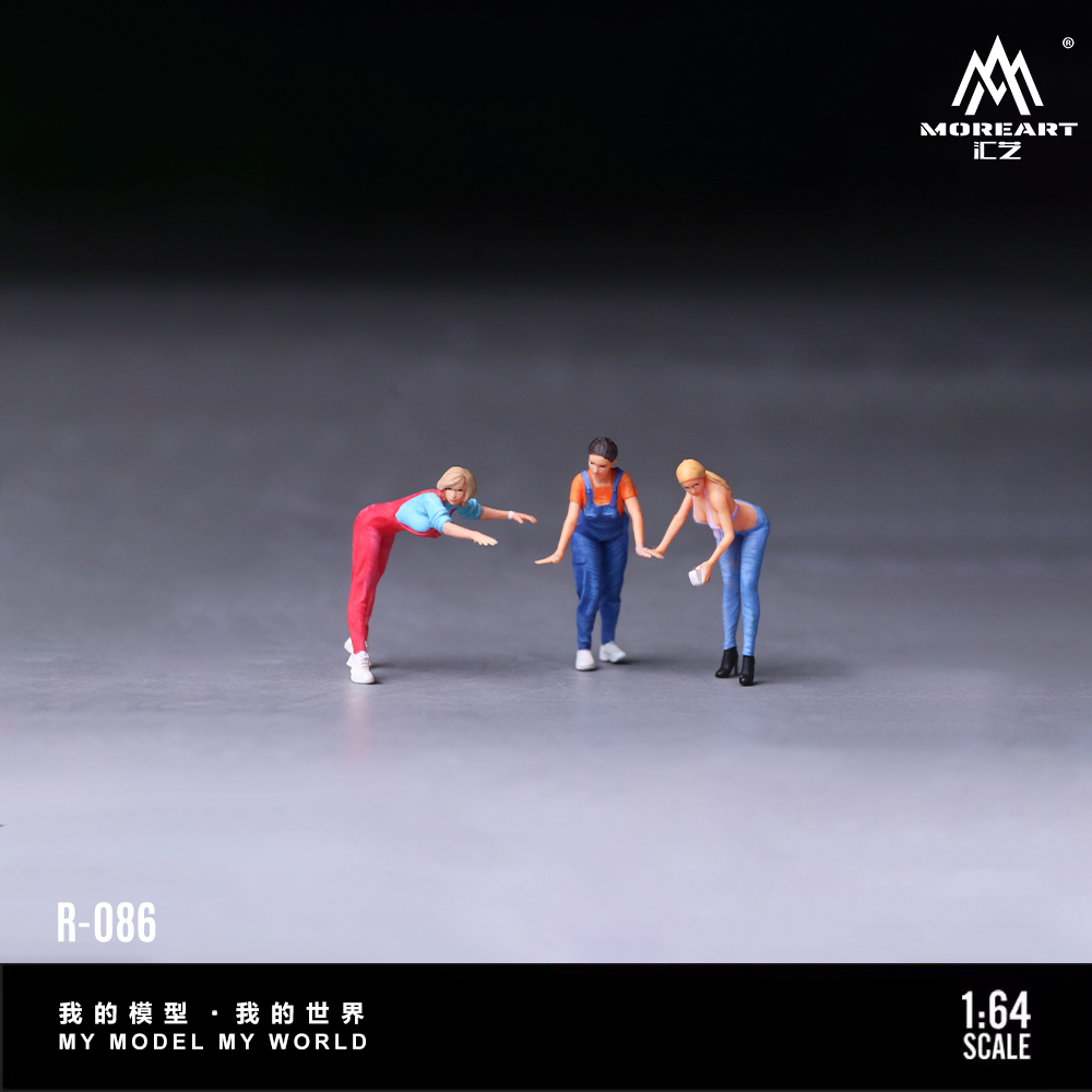 More Art 1:64 Three Sisters Ca - Model Kit Resin ulasan dan harga